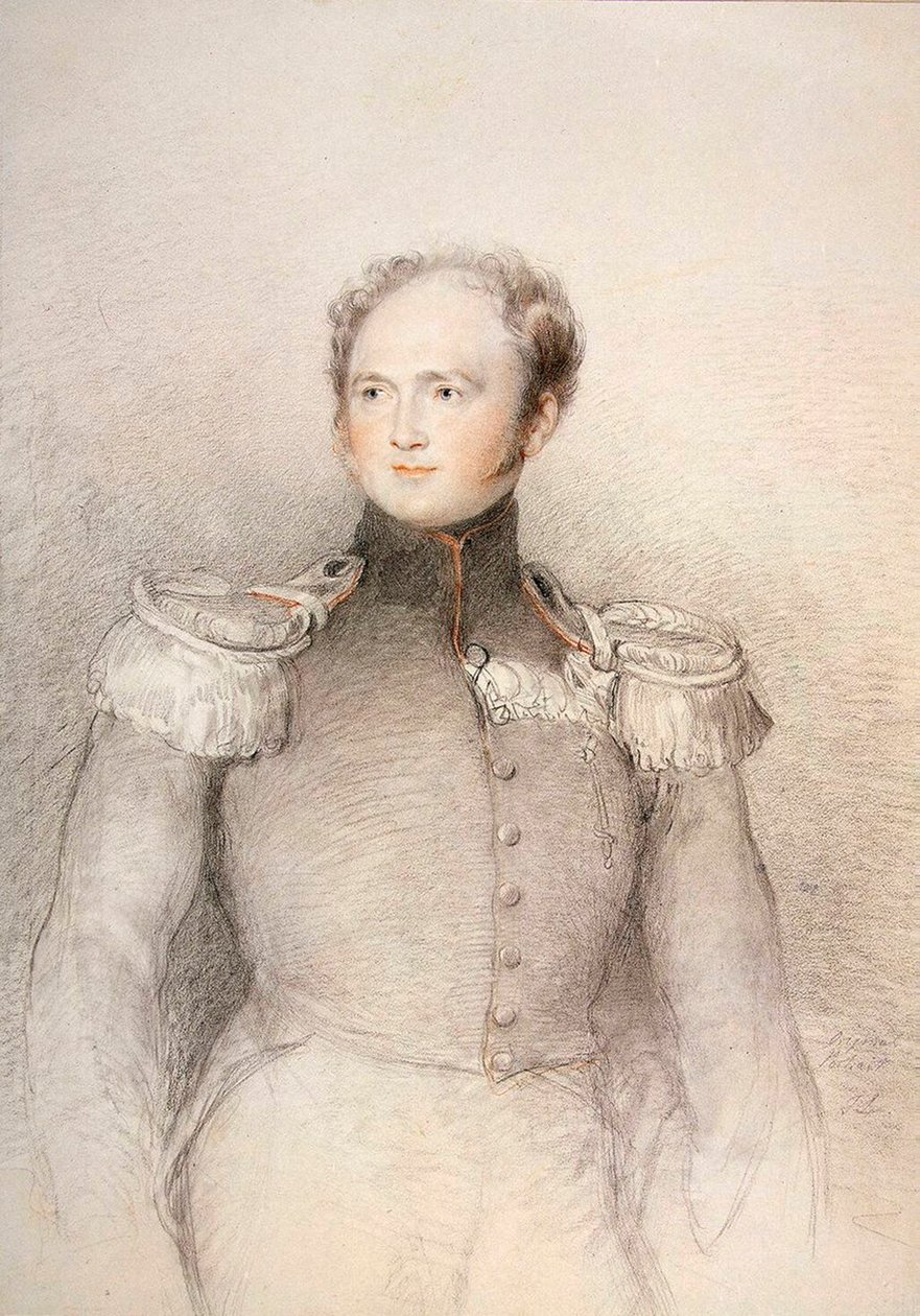 Porträtt av kejsar Alexander I 1777-1825, 1818. av Thomas Lawrence
