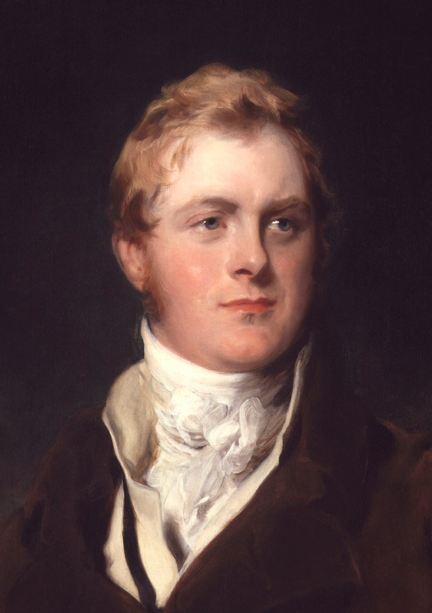 Porträtt av Frederick John Robinson, förste earl av Ripon av Thomas Lawrence