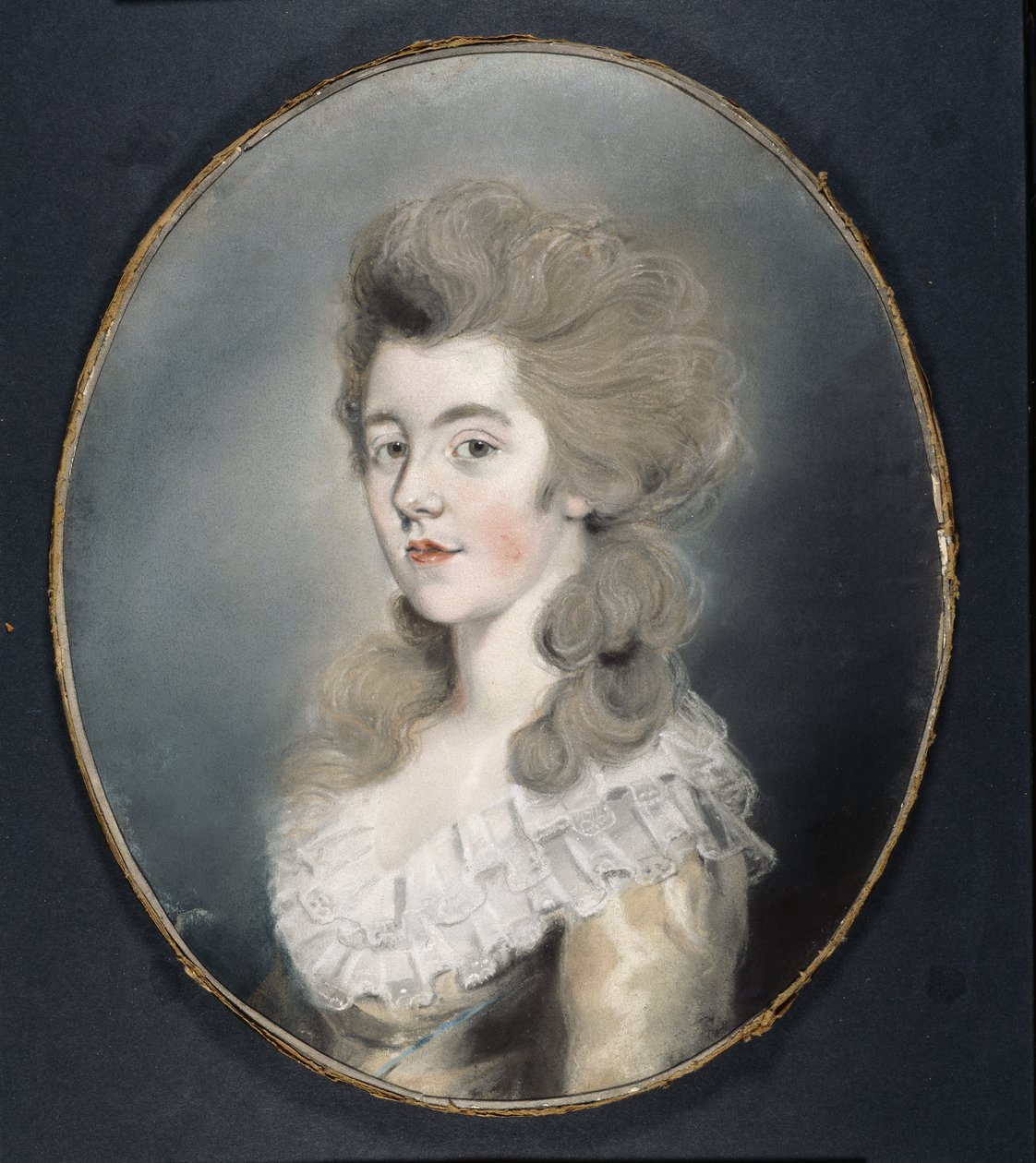 Porträtt av Georgiana Spencer (pastell på papper) av Thomas Lawrence