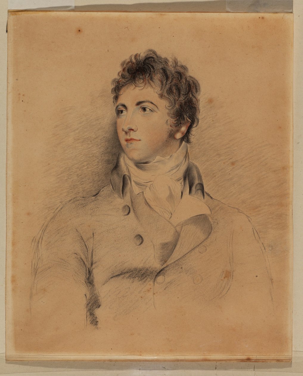 Porträtt av Isaac Cuthbert (penna på papper) av Thomas Lawrence