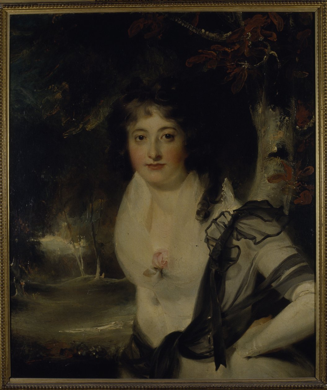 Porträtt av Lady Charlotte Bentinck, ca 1790-1830 (olja på duk) av Thomas Lawrence