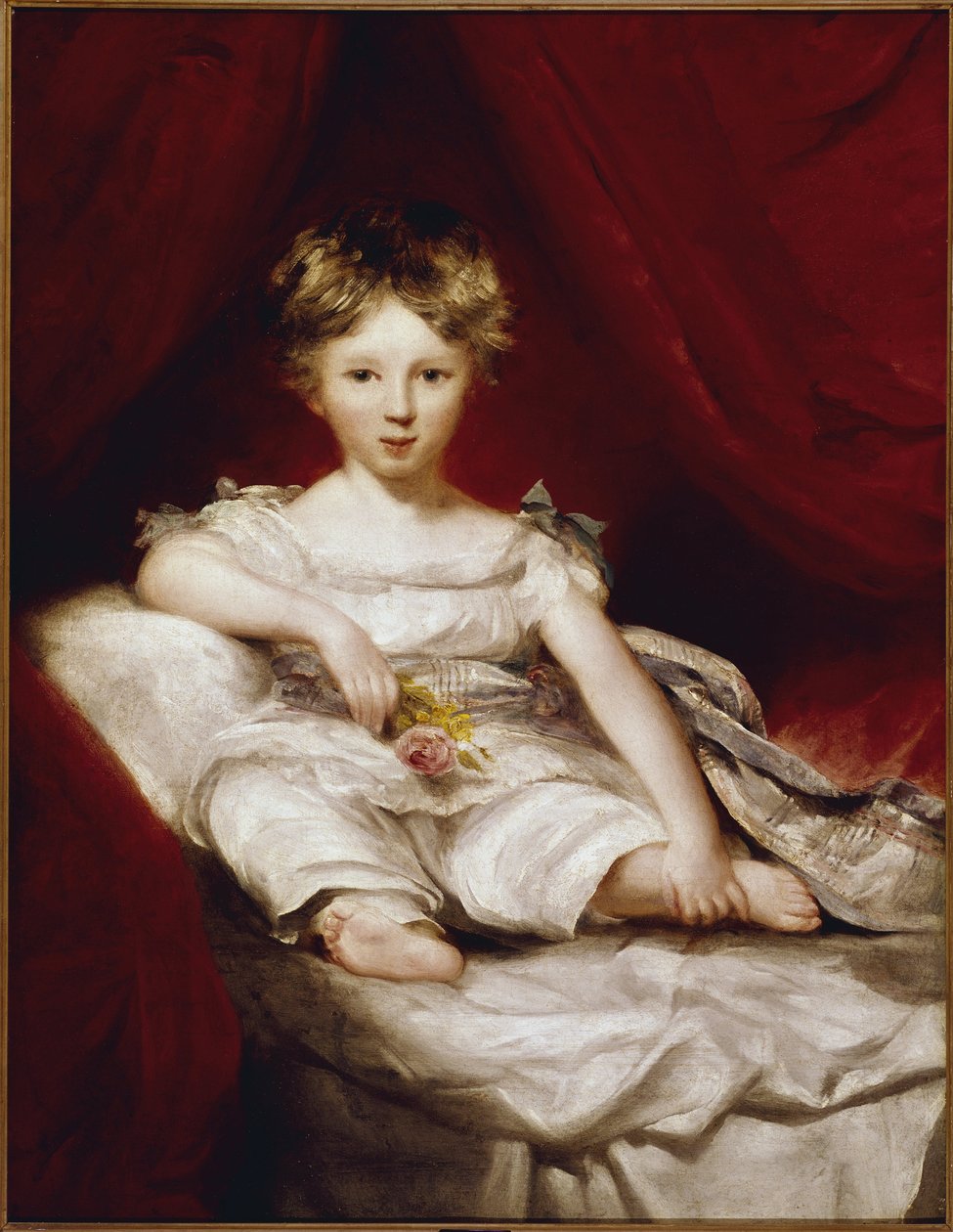 Portrait of Master Ainslie - Portrait of Master Ainslie- Målning av Sir Thomas Lawrence (1769-1830), olja på duk, 90x70 cm av Thomas Lawrence