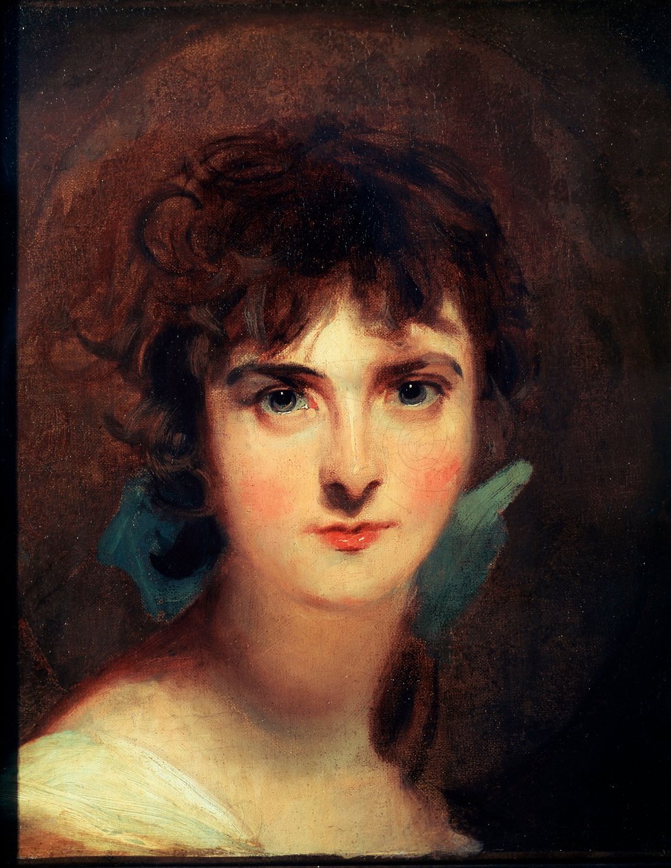 Porträtt av Sally Siddons, tidigt 1800-tal av Thomas Lawrence
