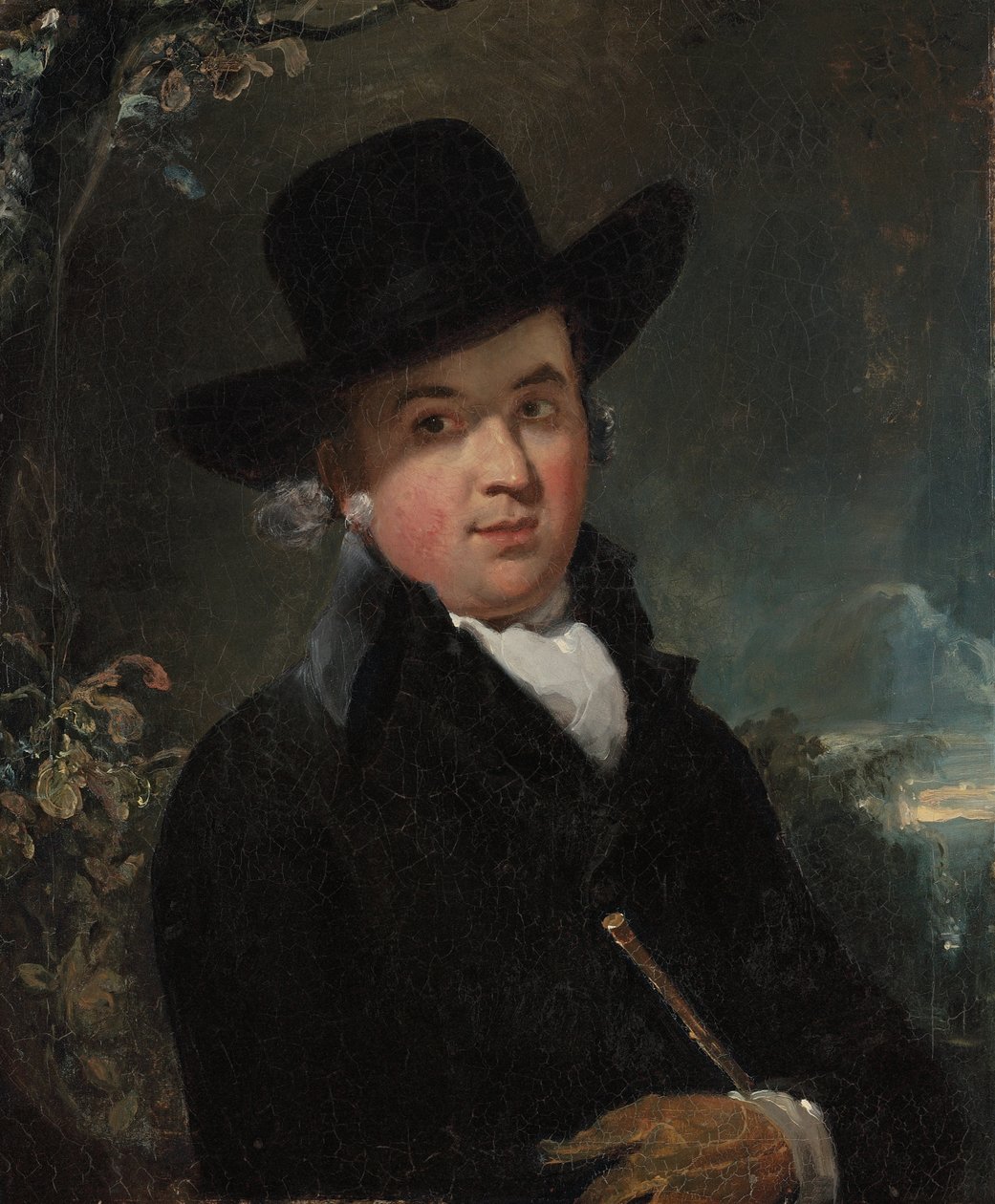 Porträtt av pastor Andrew Lawrence, ca 1769-1821 (olja på duk) av Thomas Lawrence