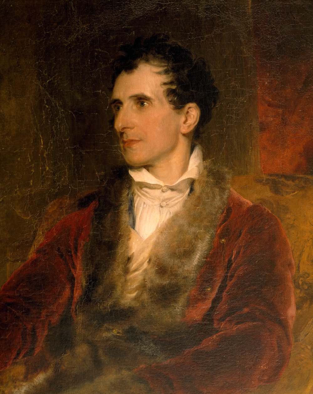 Porträtt av skulptören Antonio Canova av Thomas Lawrence
