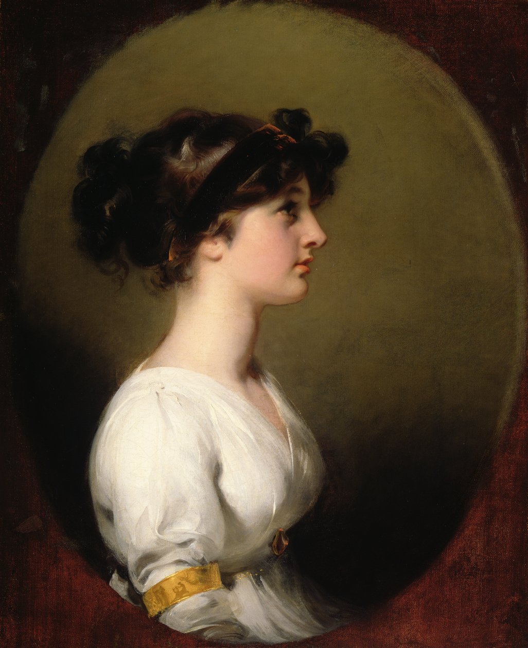 Hon. Caroline Upton, ca 1800 av Thomas Lawrence