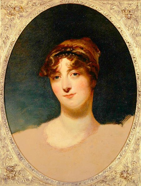 Viscountess Caroline Sydney (olja på duk) av Thomas Lawrence