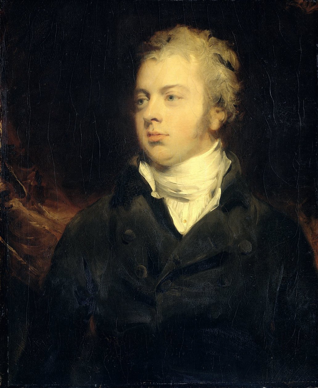 Willem Ferdinand Mogge Muilman, president för Nederländernas Bank av Thomas Lawrence