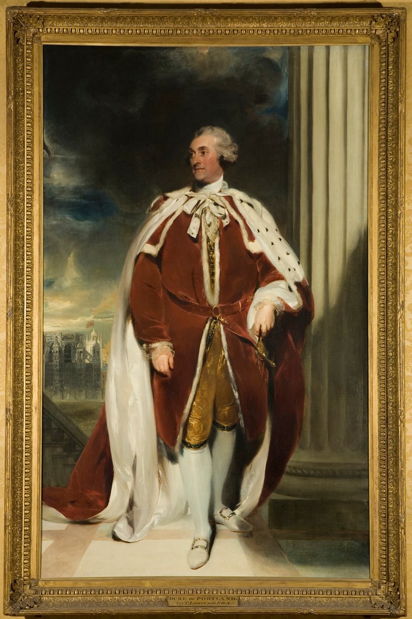 William Henry Cavendish-Bentinck, 3:e hertig av Portland av Thomas Lawrence