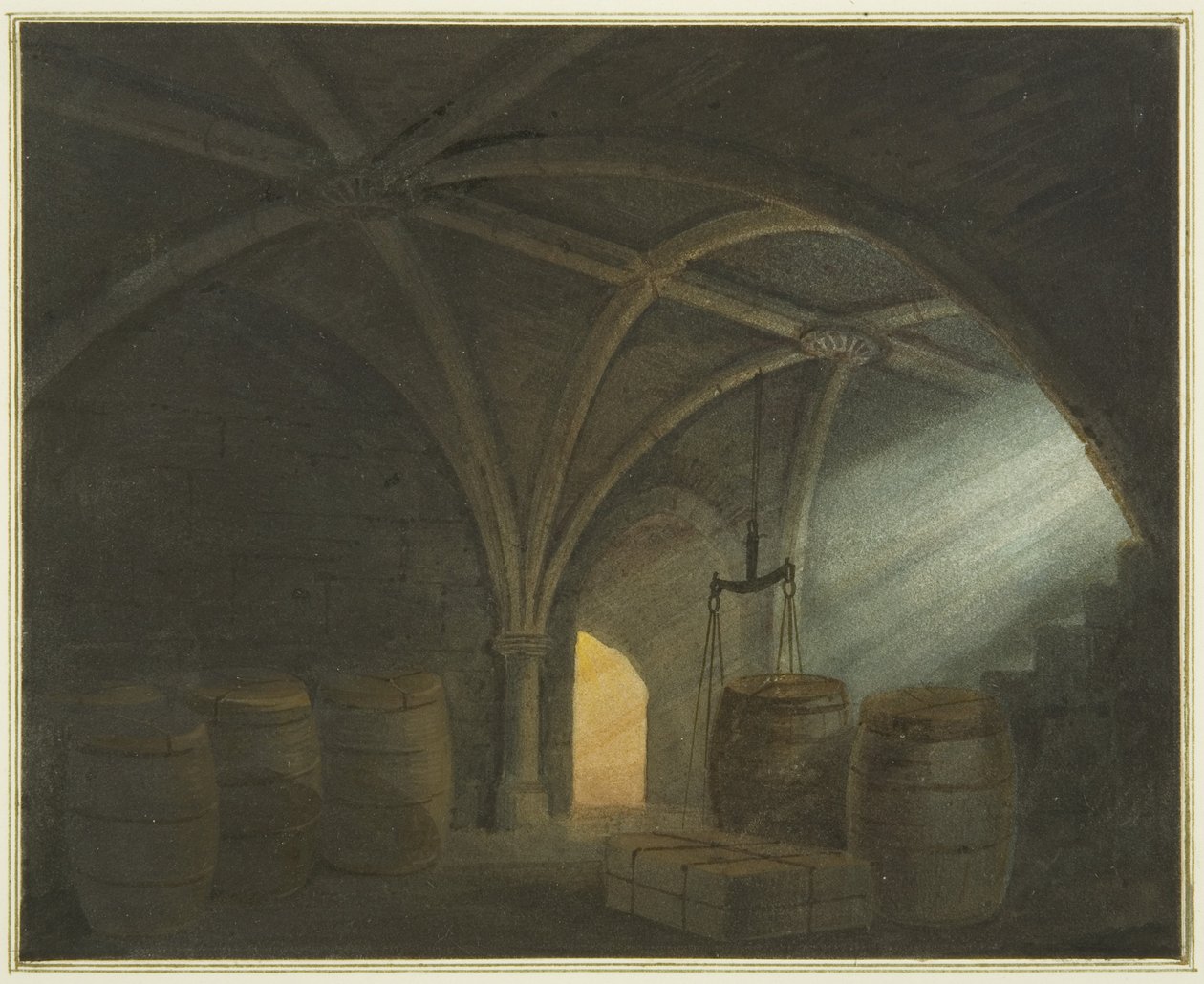 Förmodad "Crypt" under Ringer