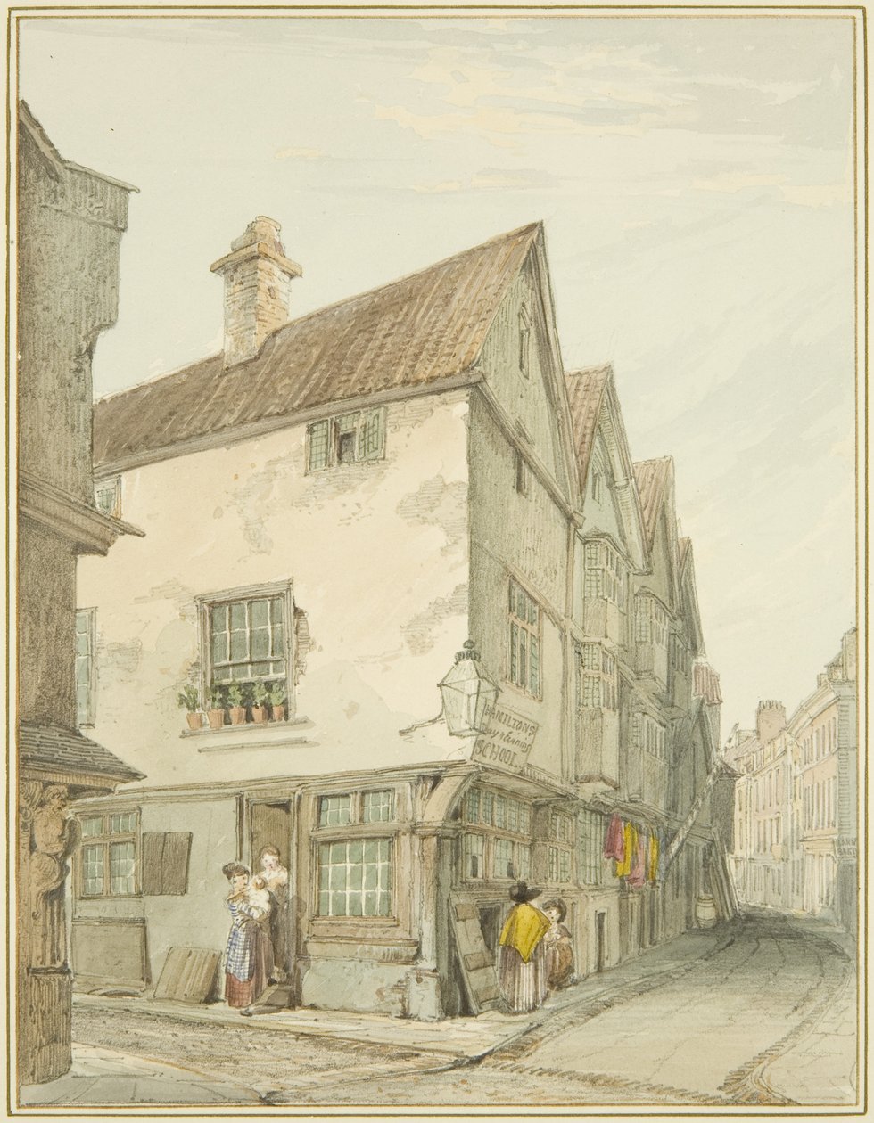 Hörnet av Castle Green av Thomas Leeson the Elder Rowbotham