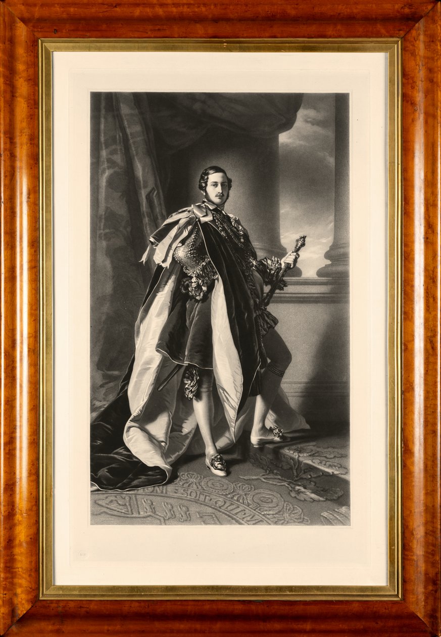 Hans kungliga höghet prinsgemalen (mezzotint) av Thomas Lewis Atkinson