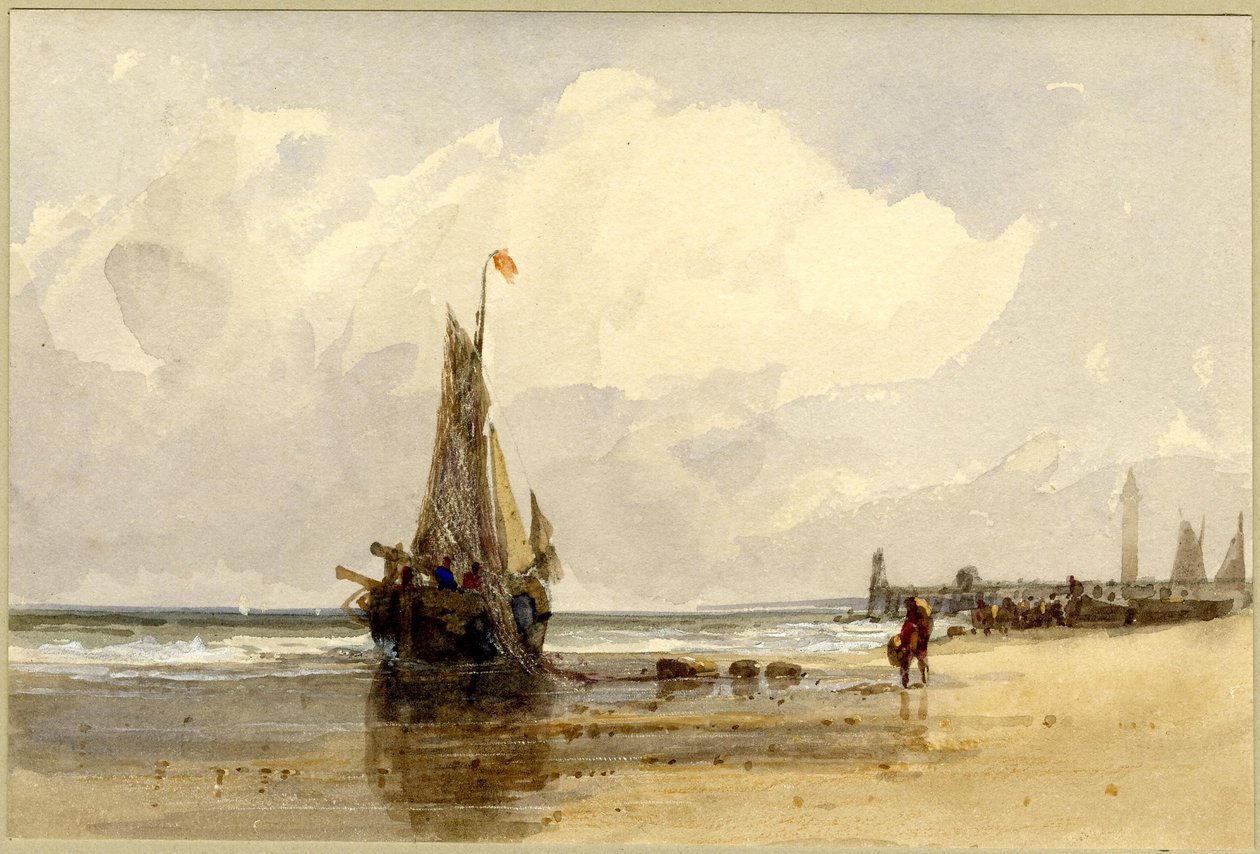 Yarmouth Beach av Thomas Lound