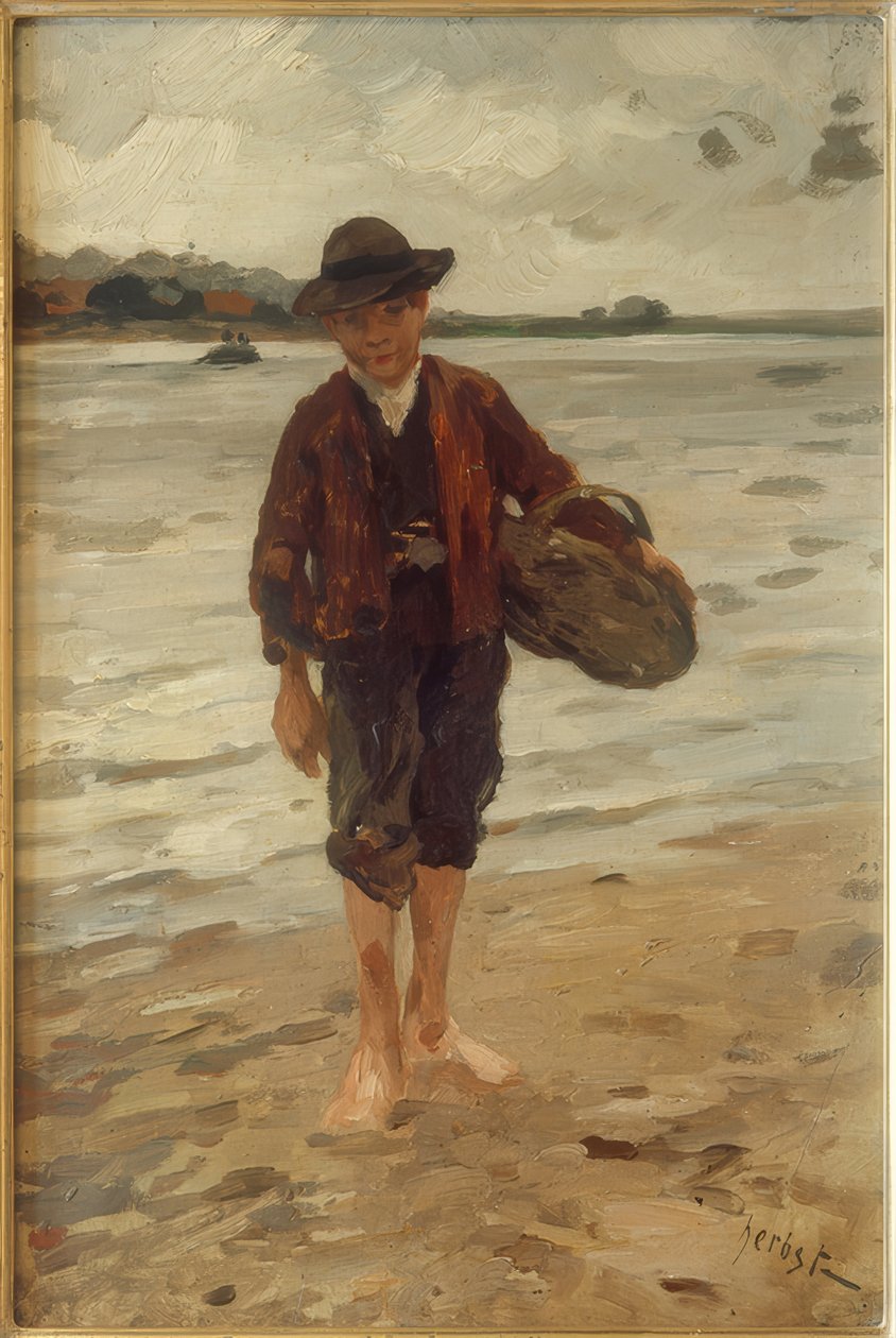 Fisher pojke av Thomas Ludwig Herbst