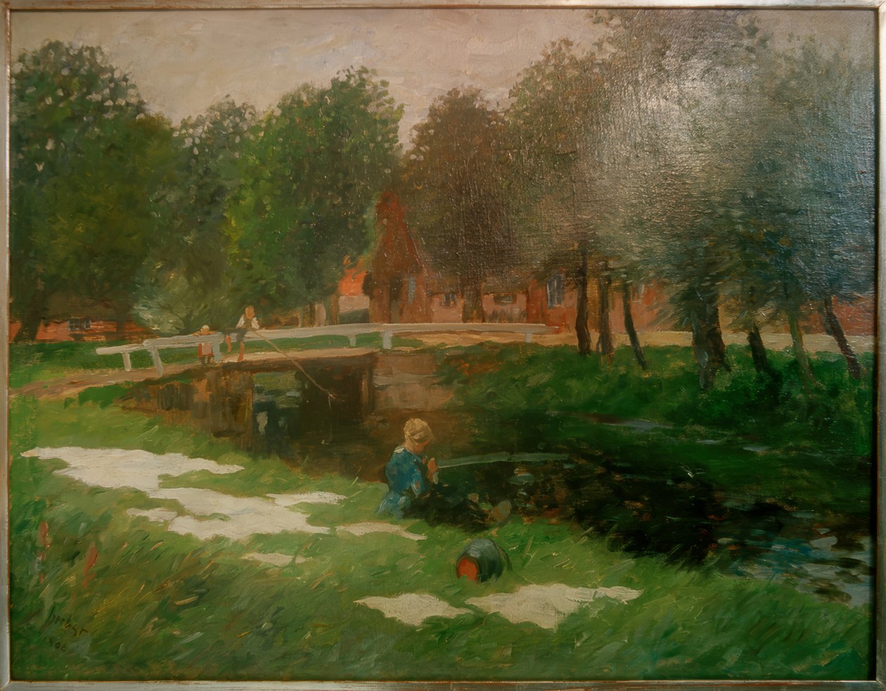 Tvättblekmedel på kanalen av Thomas Ludwig Herbst