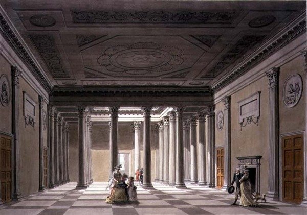 Hall i Purbrook av Thomas Malton Jnr.