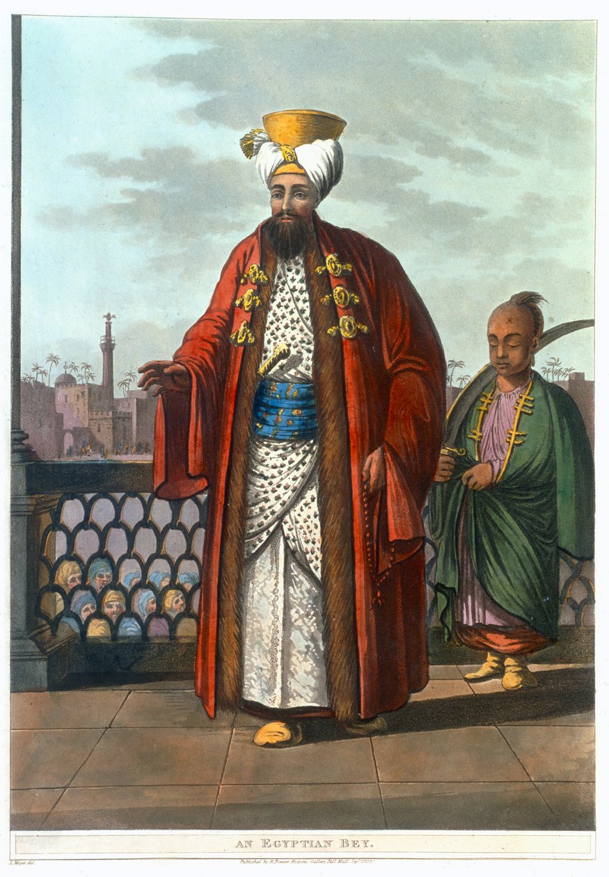 En egyptisk bey, 1802 av Thomas Milton