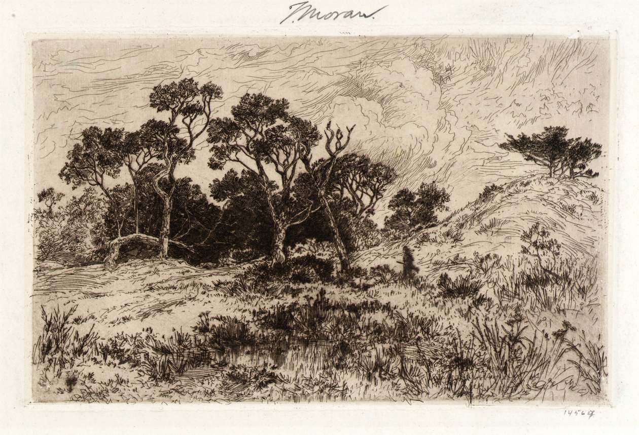 En sydlig vind av Thomas Moran