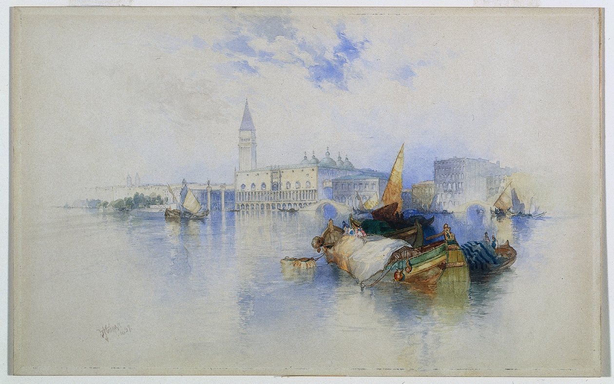 San Marcos bassäng av Thomas Moran