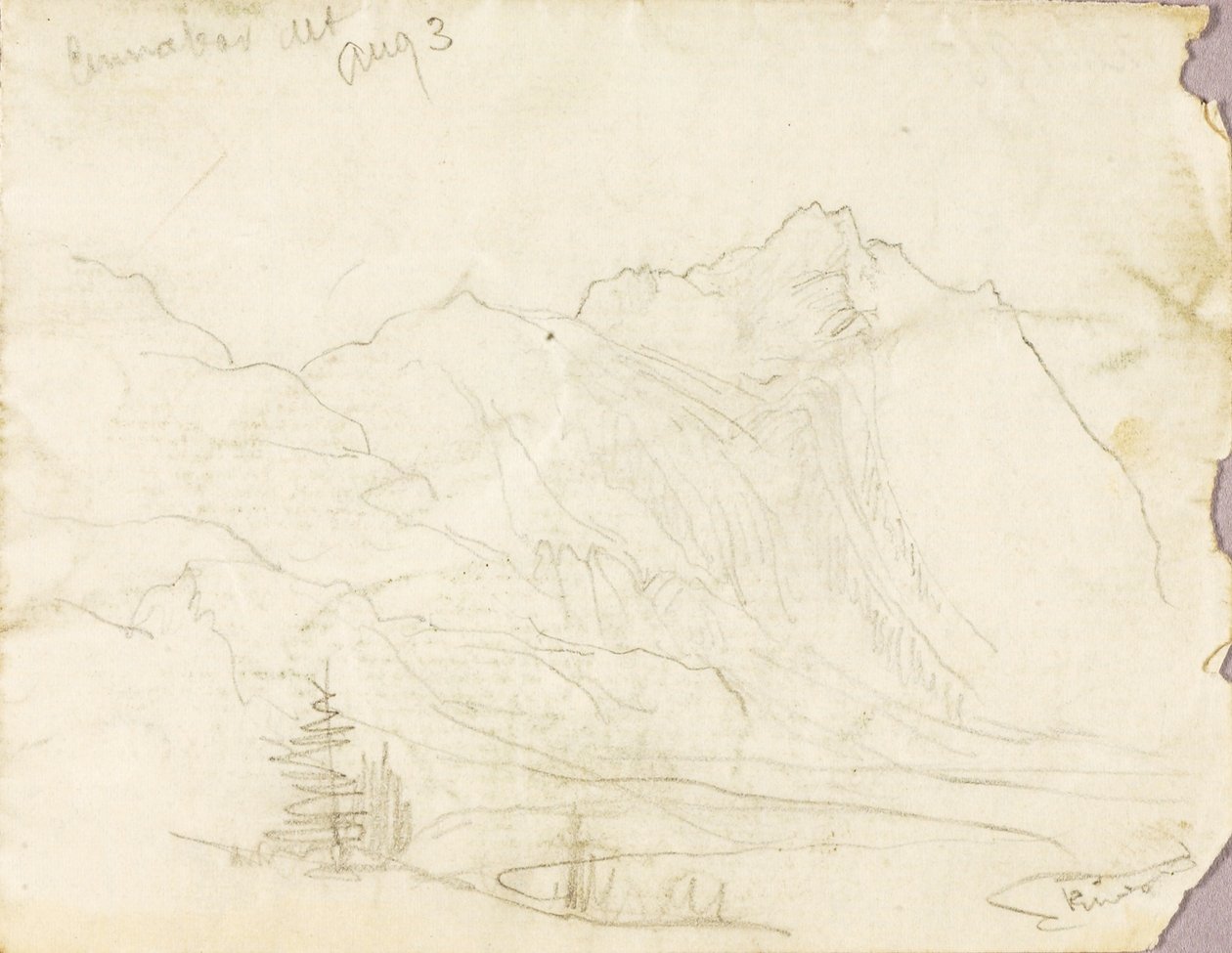 Cinnabar Mt. av Thomas Moran