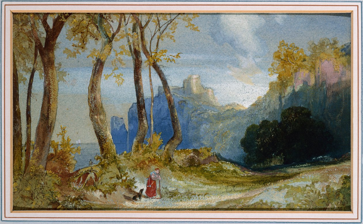 I kullarna av Thomas Moran