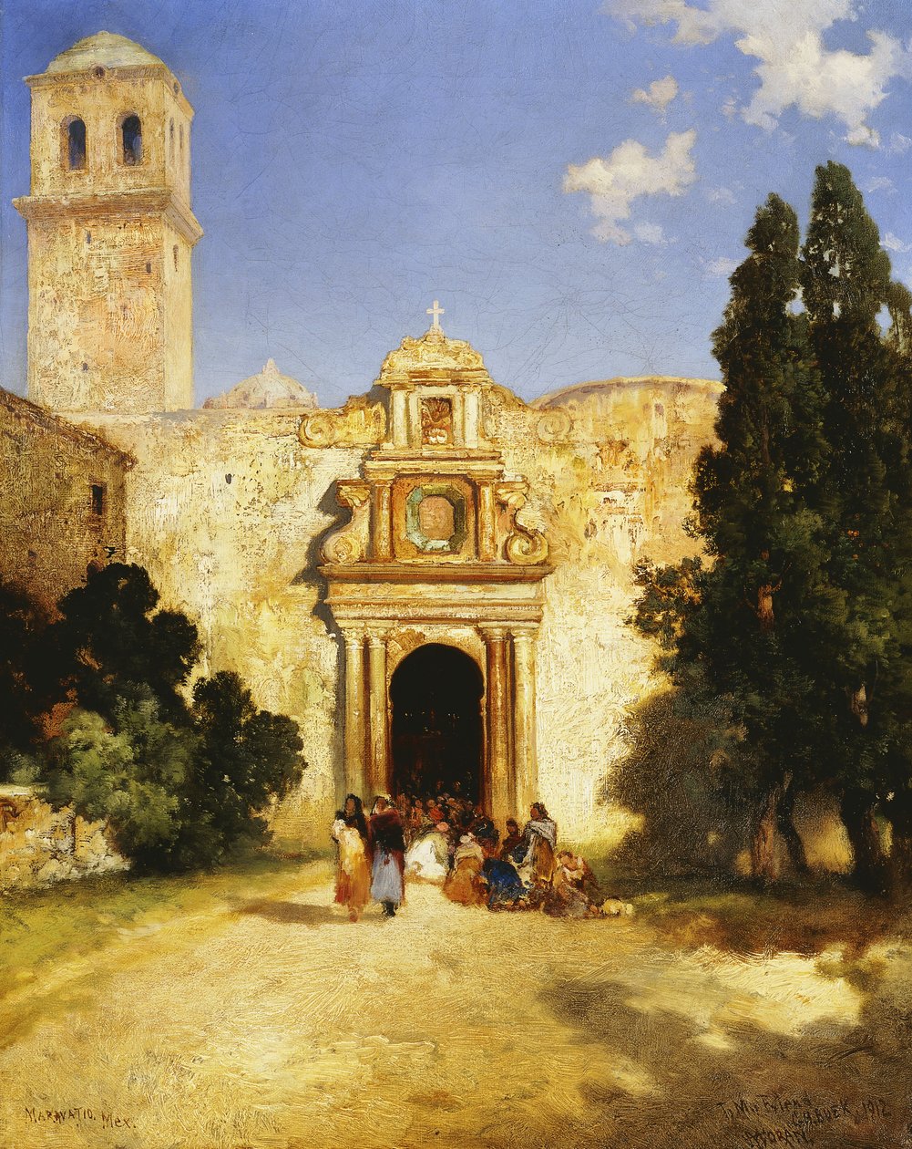 Maravatio, Mexiko, 1912 av Thomas Moran