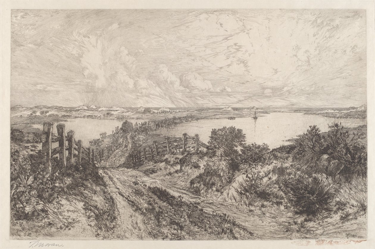 Morgon av Thomas Moran
