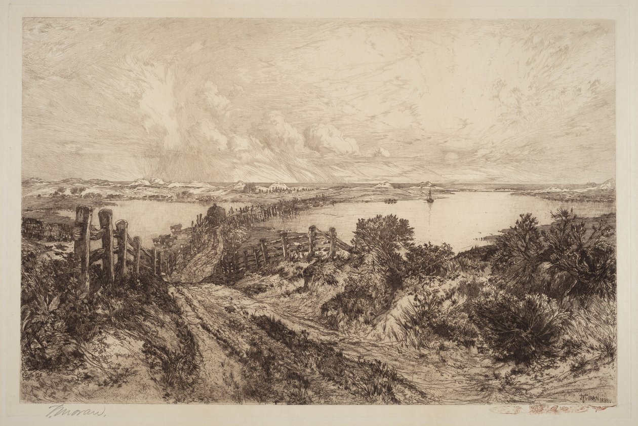 Morgon av Thomas Moran