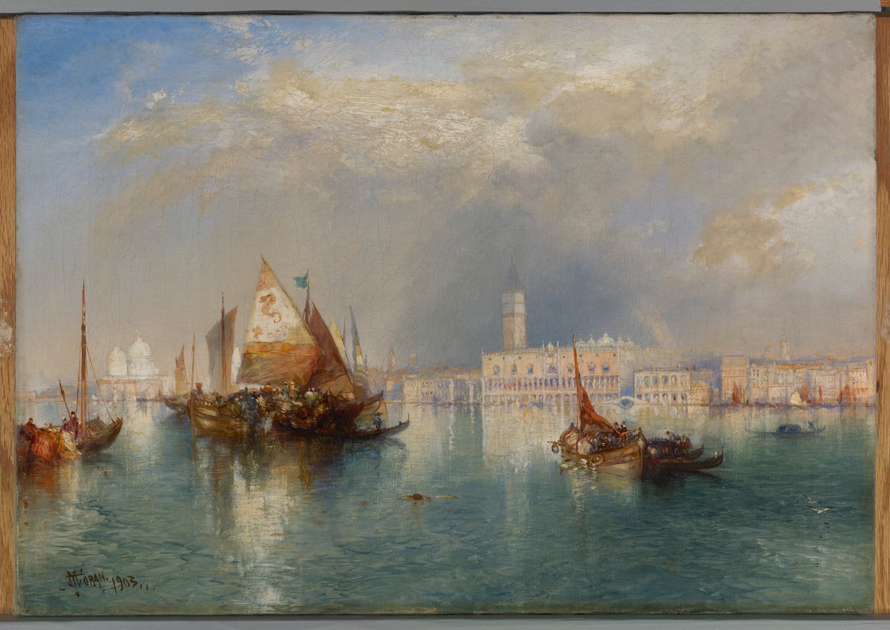 Venedig av Thomas Moran