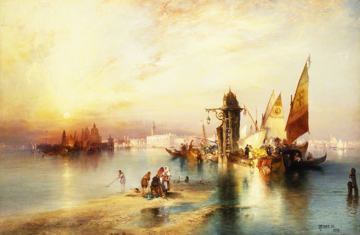 Venedig, av Thomas Moran