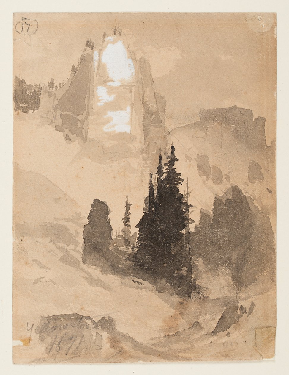Yellowstone av Thomas Moran