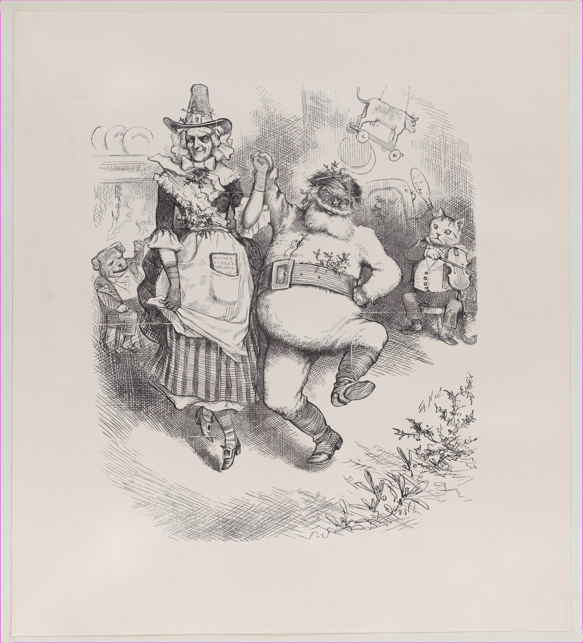 En god jul, 3 januari 1880., 3 januari 1880. av Thomas Nast