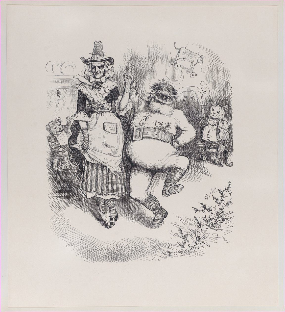 En god jul, 3 januari 1880., 3 januari 1880. av Thomas Nast