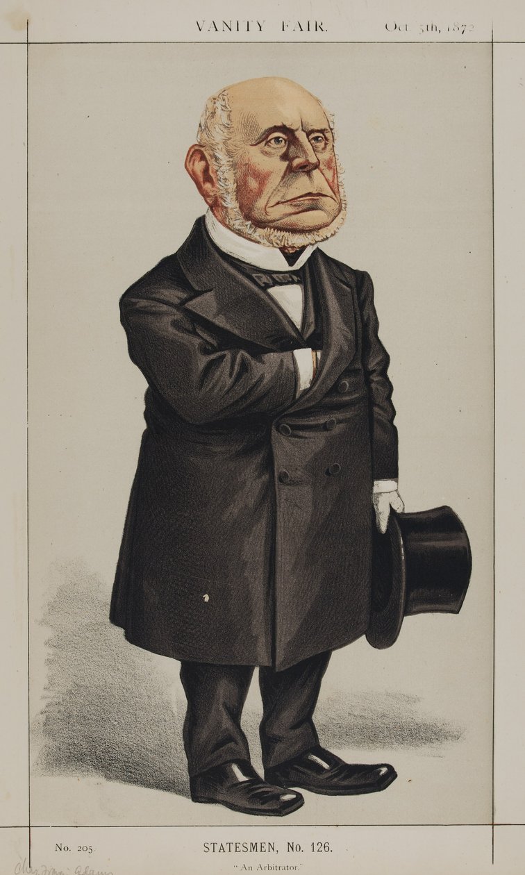CF Adams, Vanity Fair, 1872-10-05 av Thomas Nast