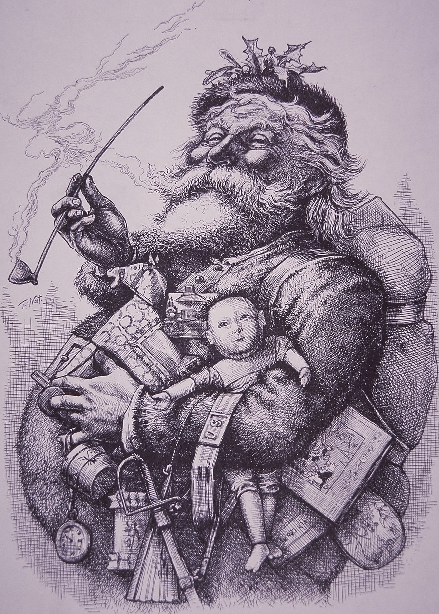 jultomten av Thomas Nast