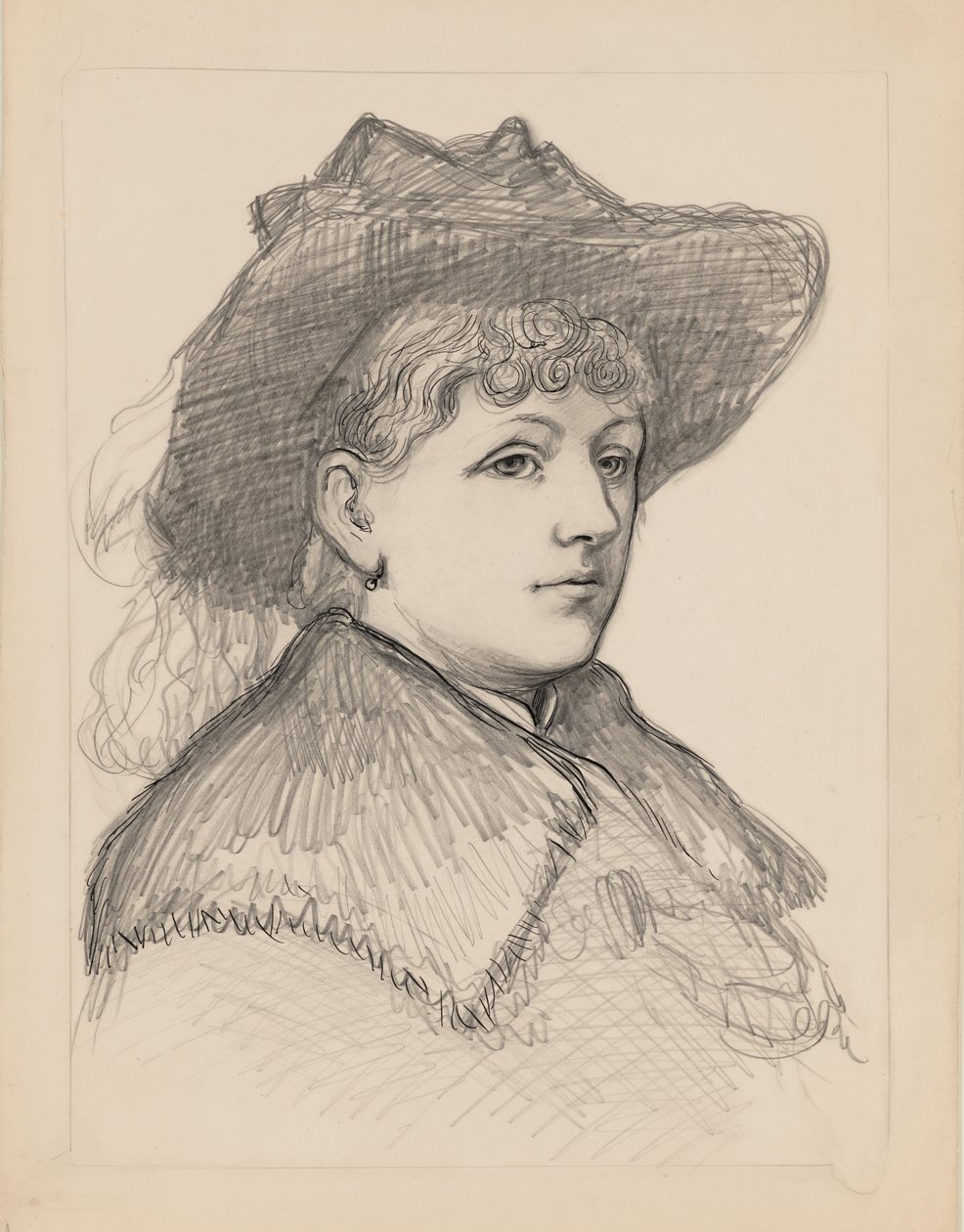 Sarah Edwards Nast av Thomas Nast