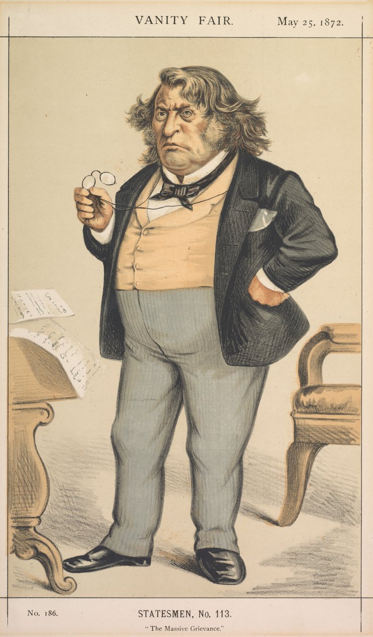 Vanity Fair: Statesman, nr 113 "Det massiva klagomålet" av Thomas Nast