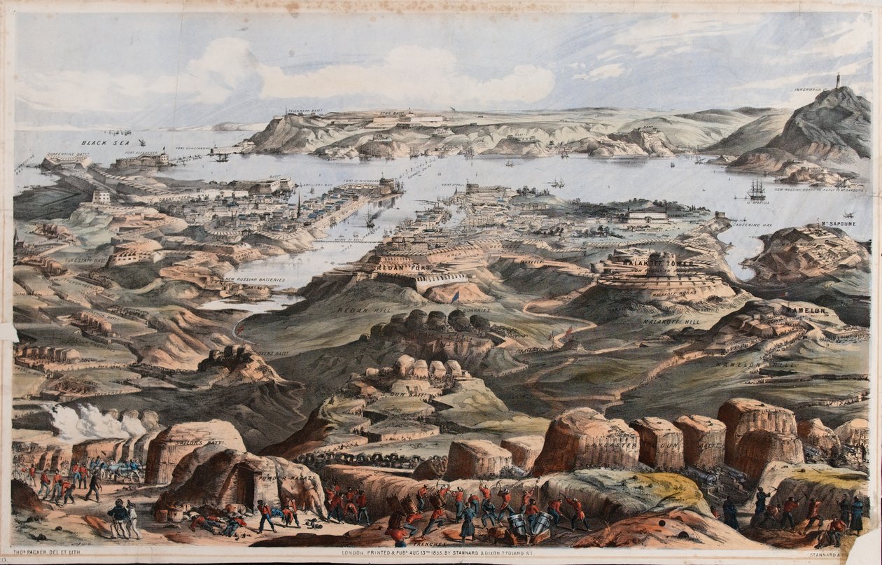 Utsikt över Sevastopol från British Siegeworks, Sailor