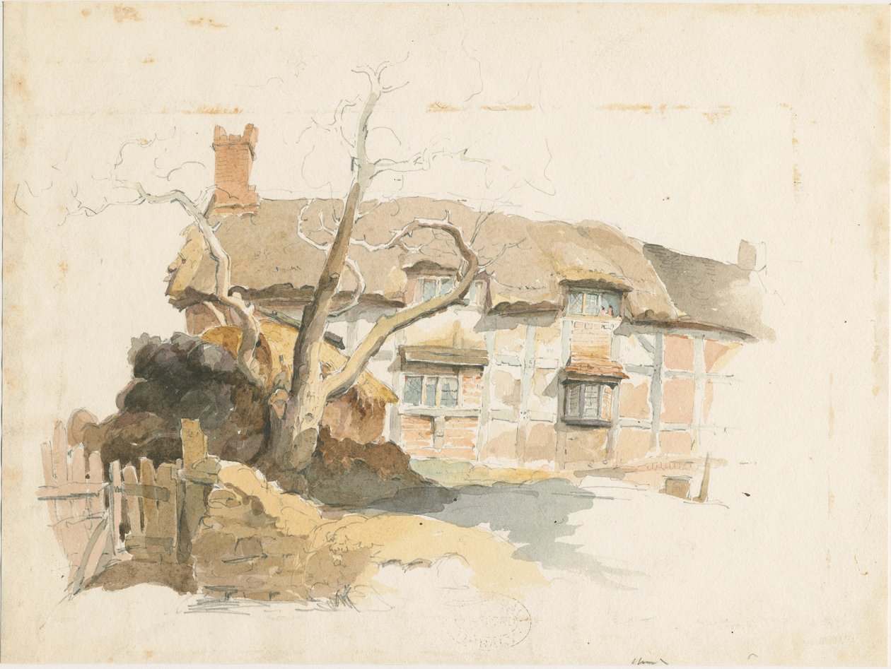 Wolseley - Stuga: akvarellmålning, nd [1817-1845] av Thomas Peploe Wood