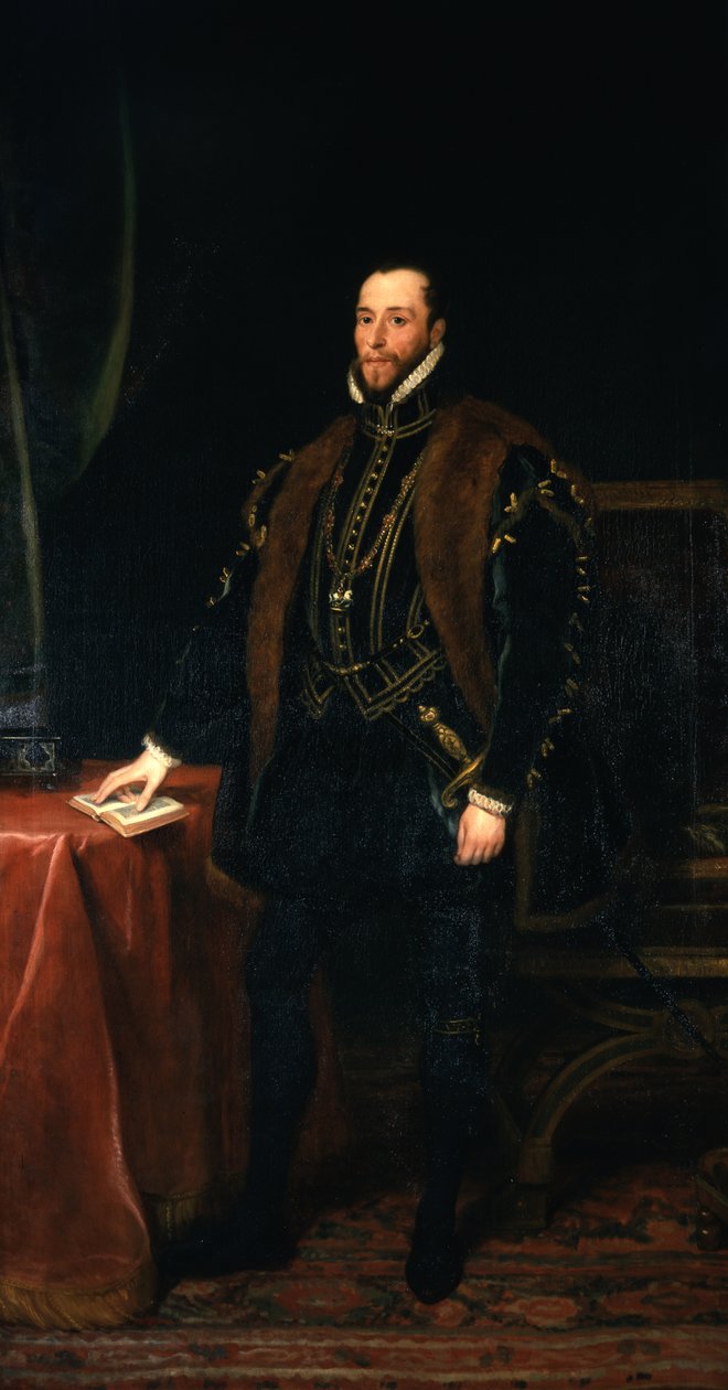 Ett historiskt porträtt av Thomas, 7:e Earl of Northumberland av Thomas Phillips