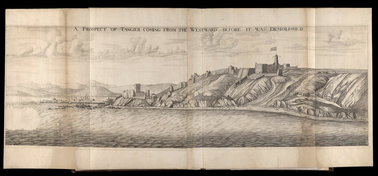 Atlaser, planer över Tangier av Thomas Phillips