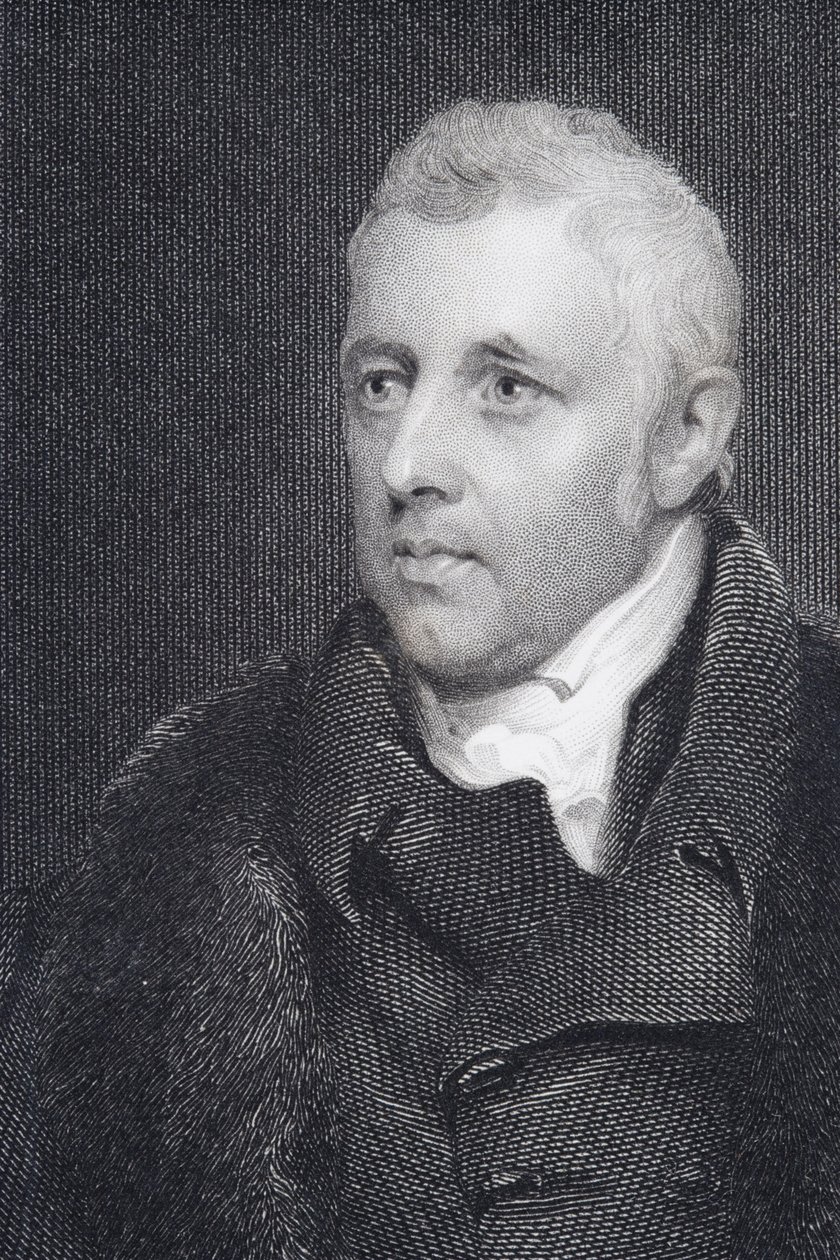 Dudley Ryder, graverad av Henry Robinson (fl.1827-72) av Thomas Phillips