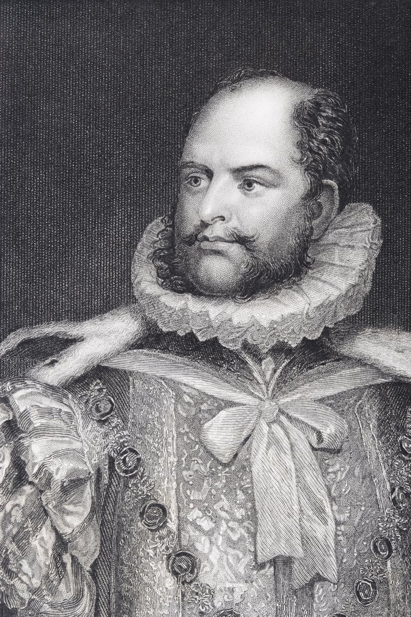 Prins Augustus Frederick, graverad av Henry Robinson (fl.1827-72) (gravyr) av Thomas Phillips