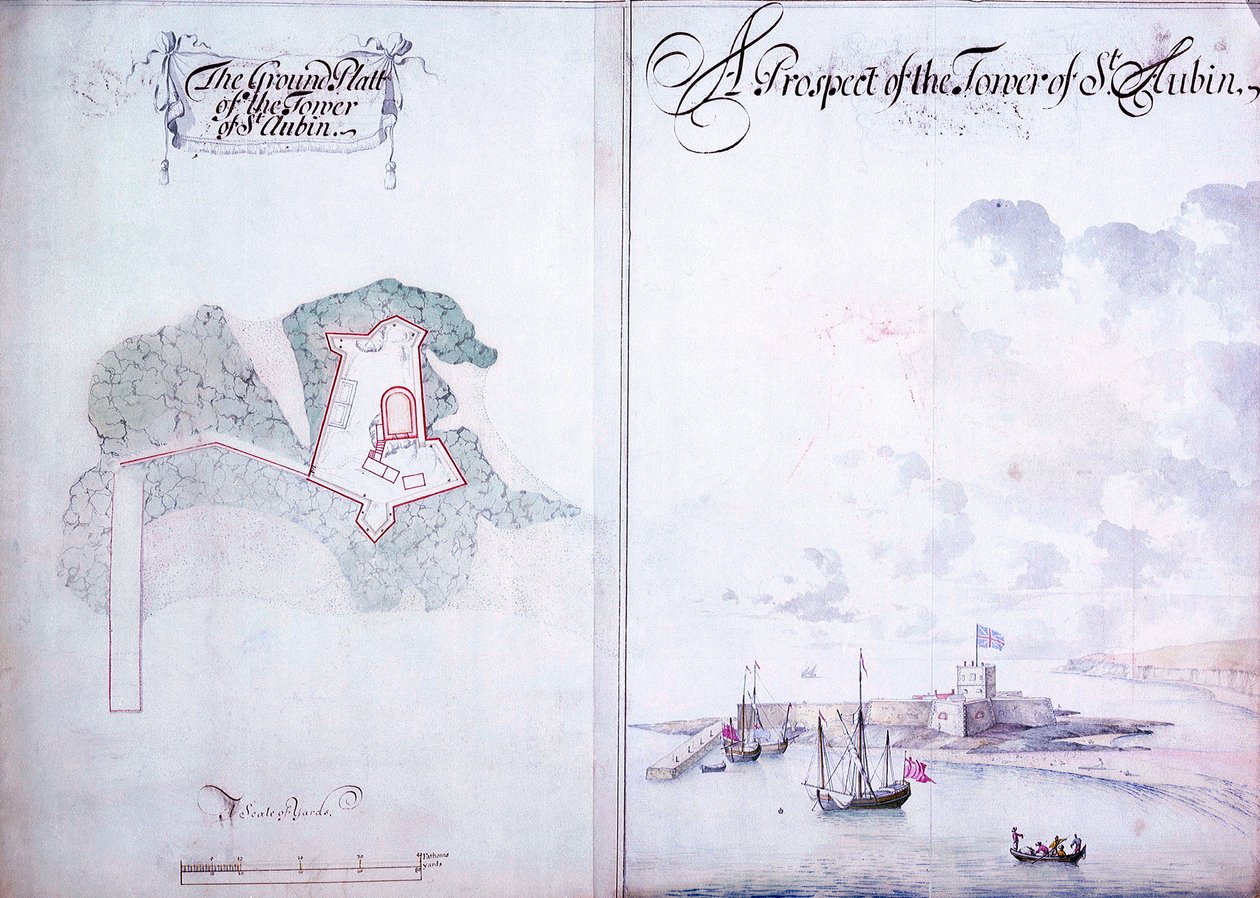 Tornet i St. Aubin av Thomas Phillips