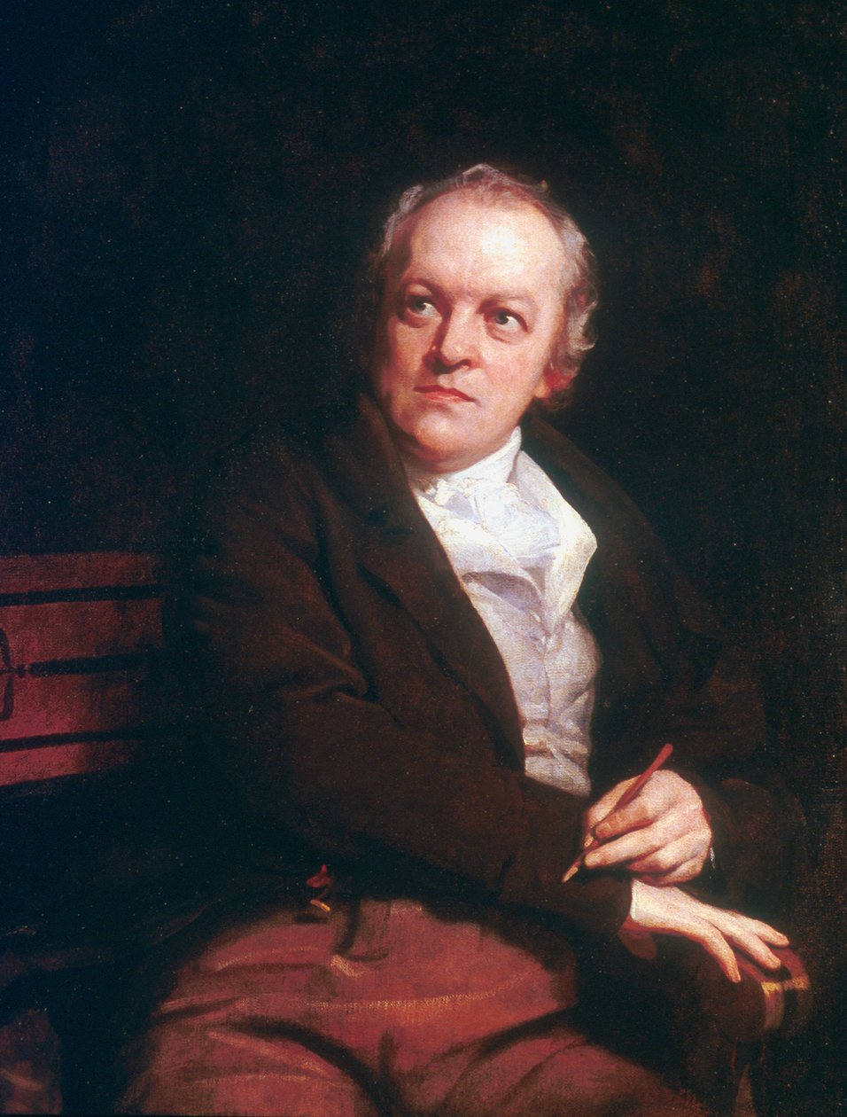 William Blake, engelsk mystiker, poet, konstnär och gravör, 1807 av Thomas Phillips