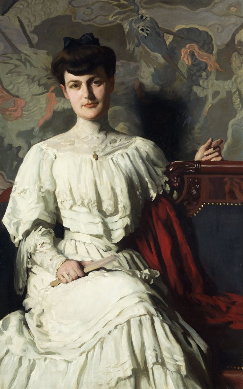 Porträtt av Marthe Hientz, ca. 1906 av Thomas Pollock Anschutz