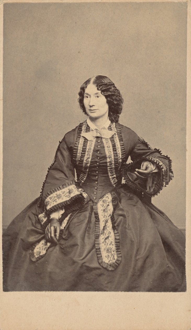 Laura Keene,ca. 1863 (foto) av Thomas Rice Burnham