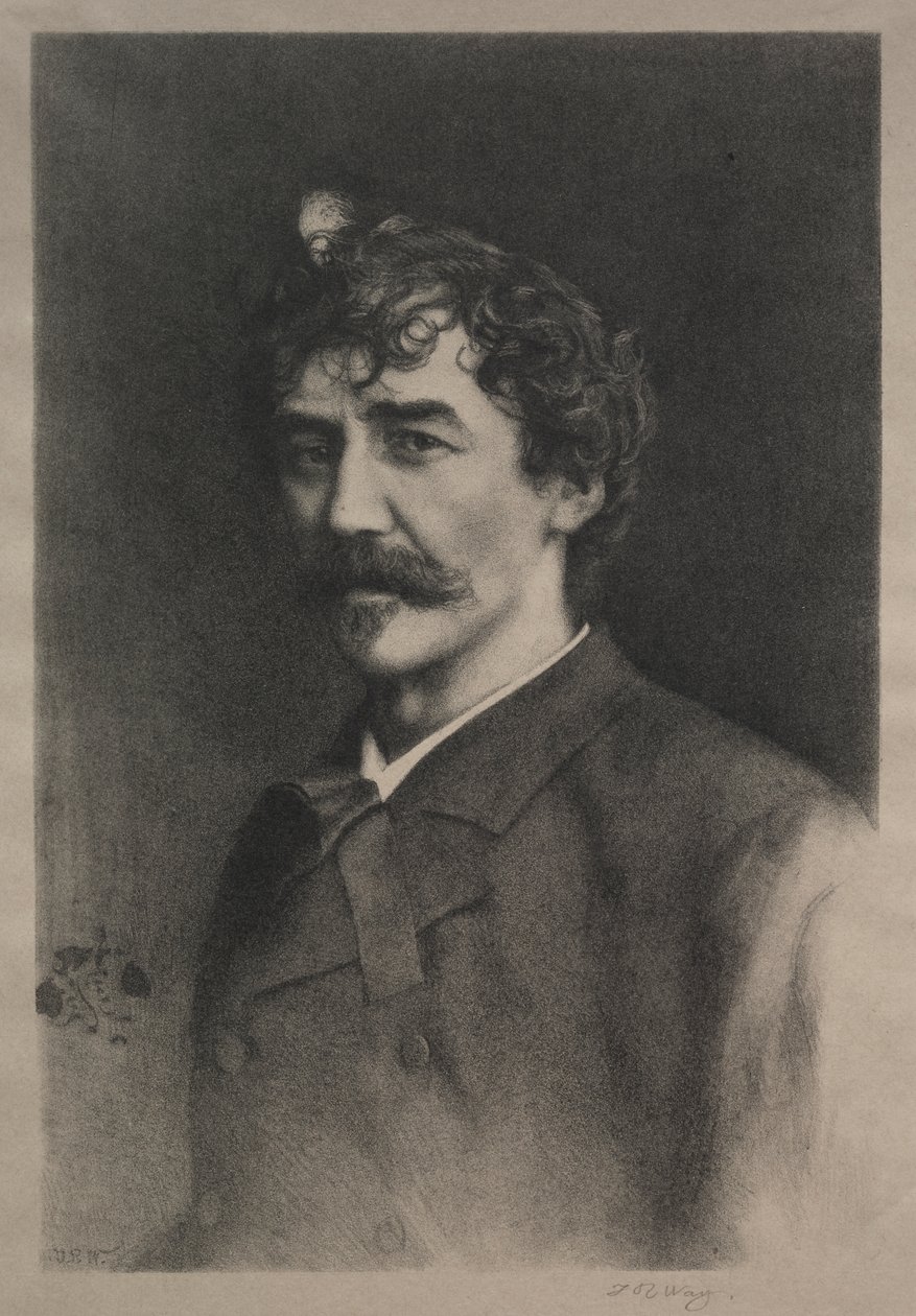 James MacNeill Whistler av Thomas Robert Way