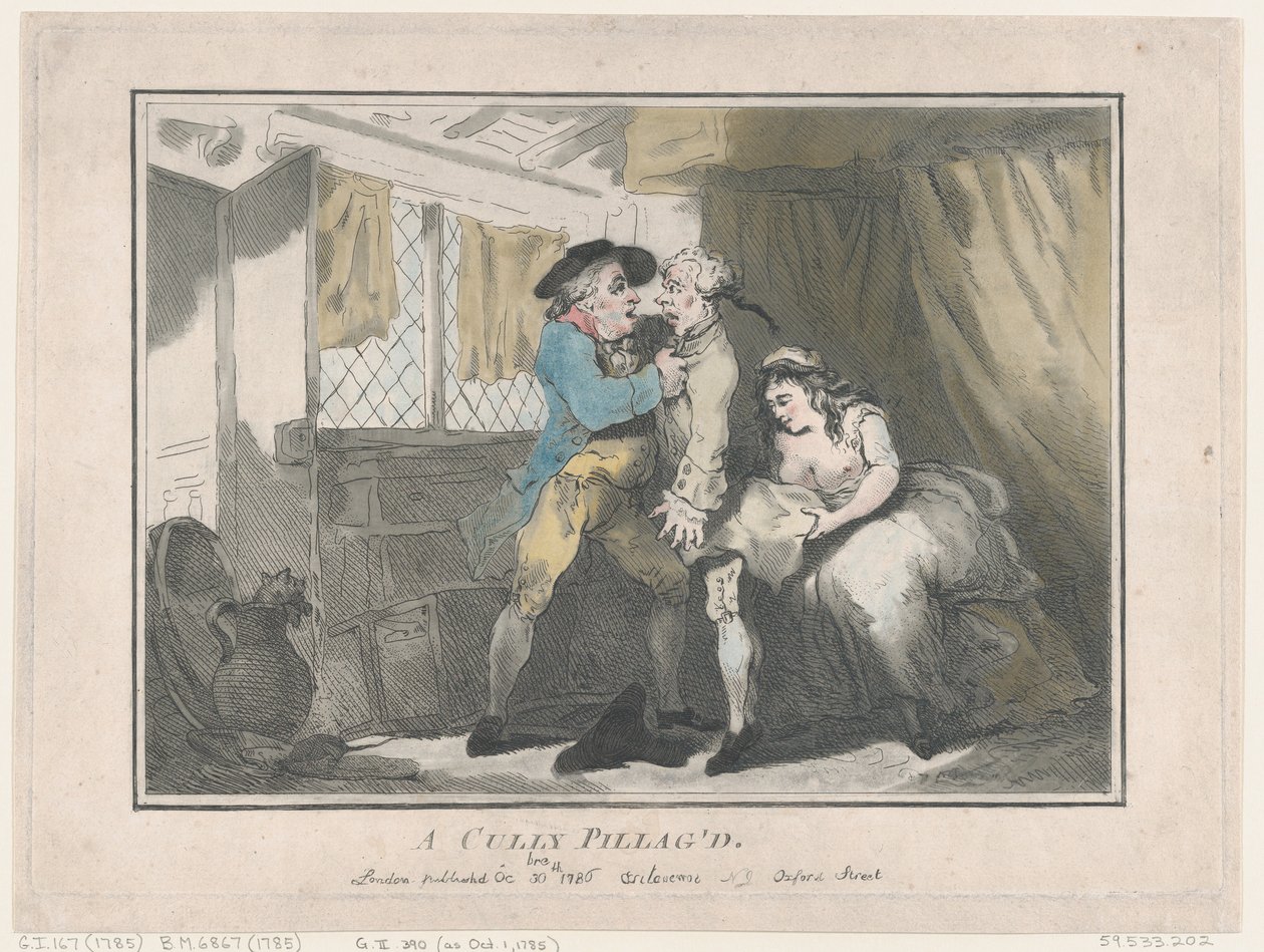 I Cully, som plundrats av Thomas Rowlandson