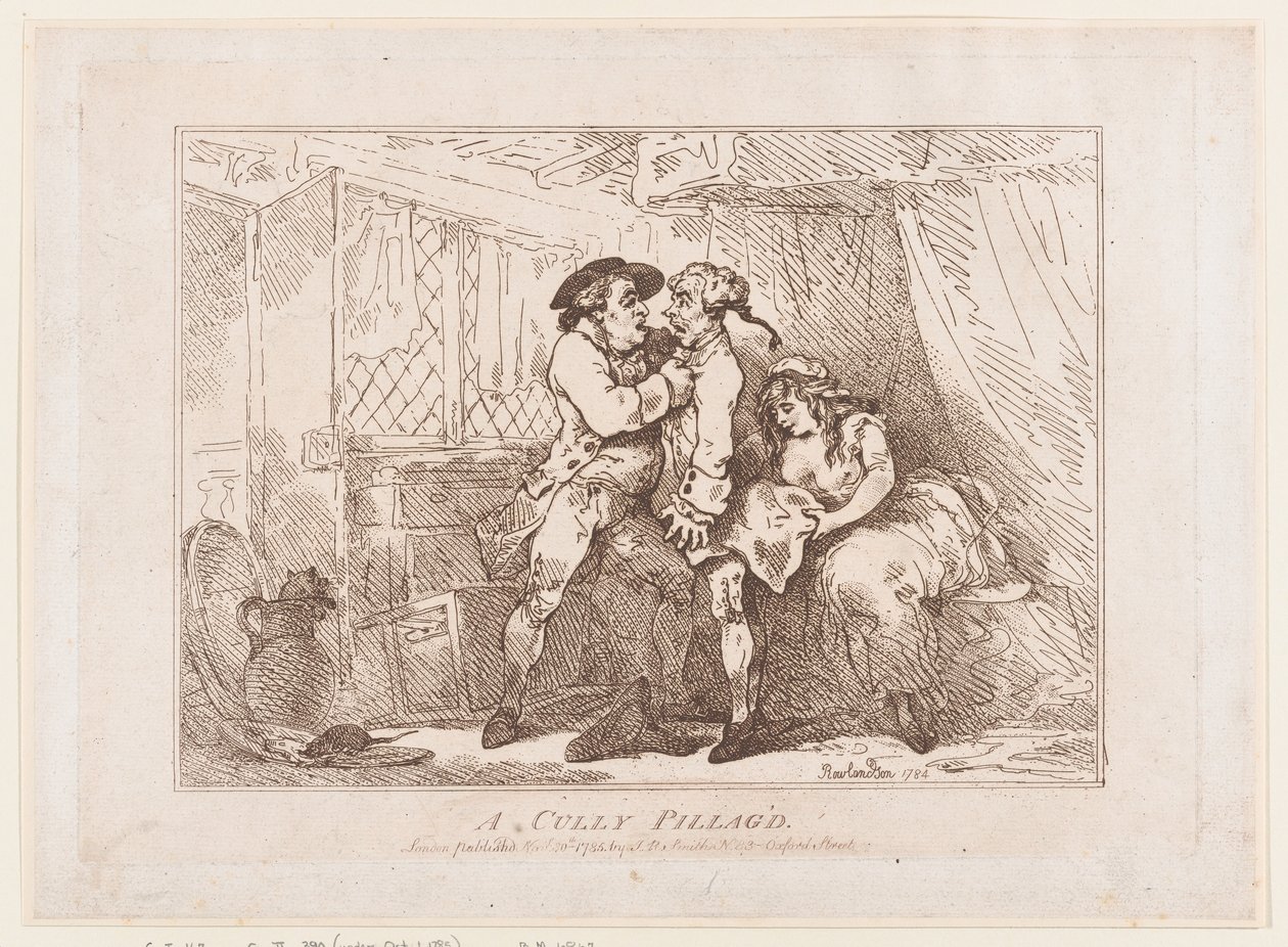 I Cully, som plundrats av Thomas Rowlandson
